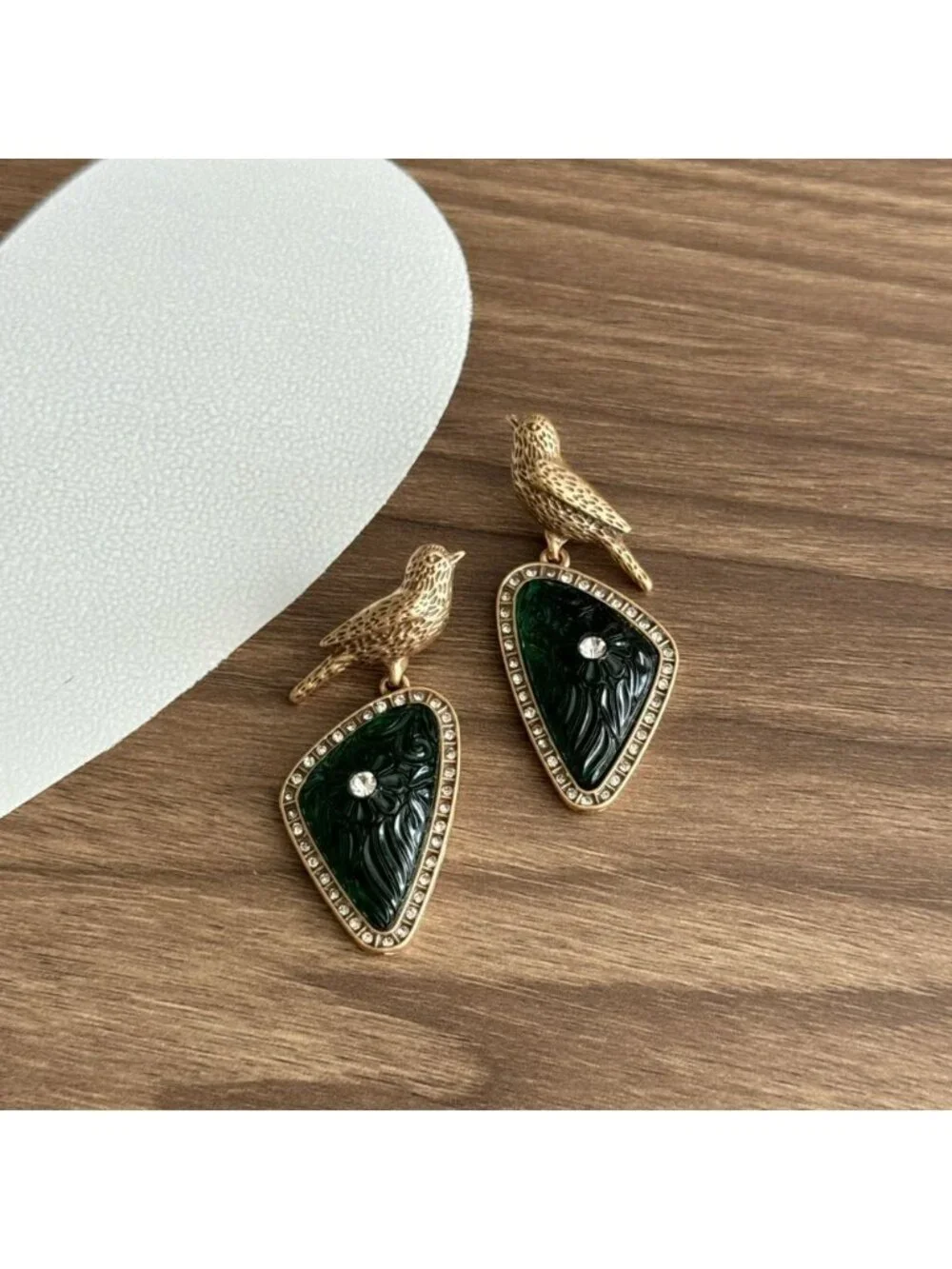 Vintage Bird Earrings Q139
